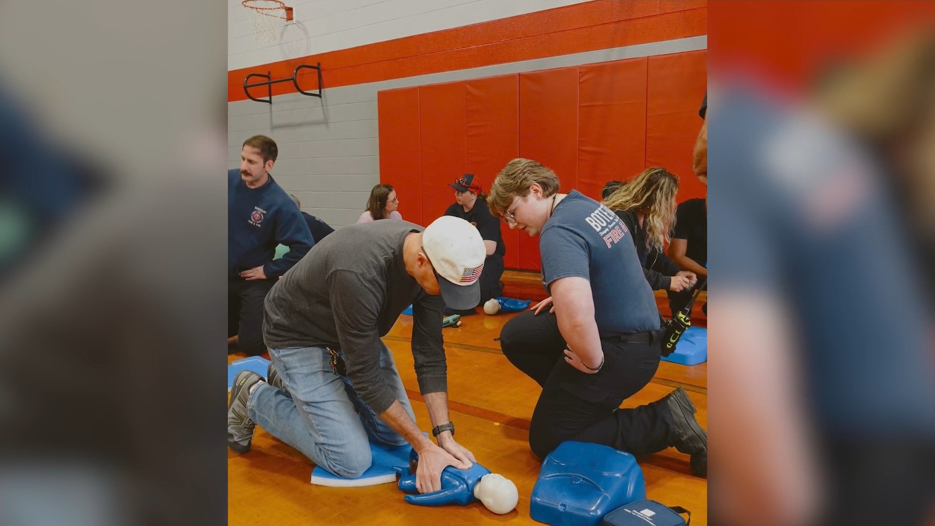 Compress shock training